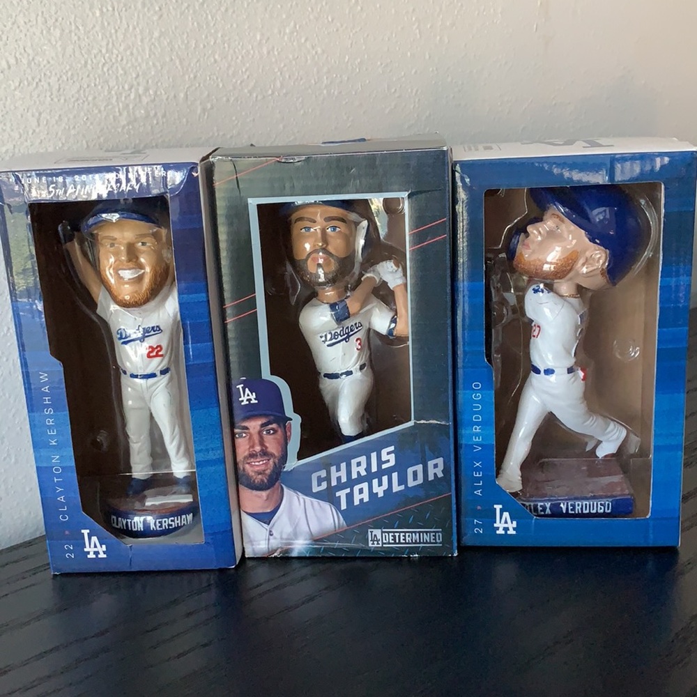 Dodger Bobblehead Bundle of 3